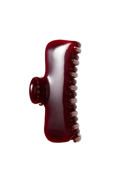 No.4 Claw Clip (Bordeaux) – Strauhs Studios